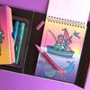Tiger Tribe Ocean Dreams Glitter Colouring Set