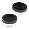 YINETTECH 2 Sets Front Body Cap & Rear Lens Cap Cover Kit Compatible with Sony Alpha E Mount A6600/A6500/A6400/A6300/A6100/A6000/A5100/A5000/A7R IV Digital Cap Camera