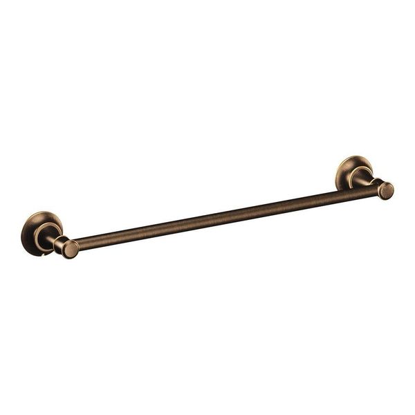 Moen DN7924BRB Ashville 24-Inch Towel Bar, Mediterranean Bronze