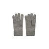 GANT Unisex Shield Wool Gloves, grey melange