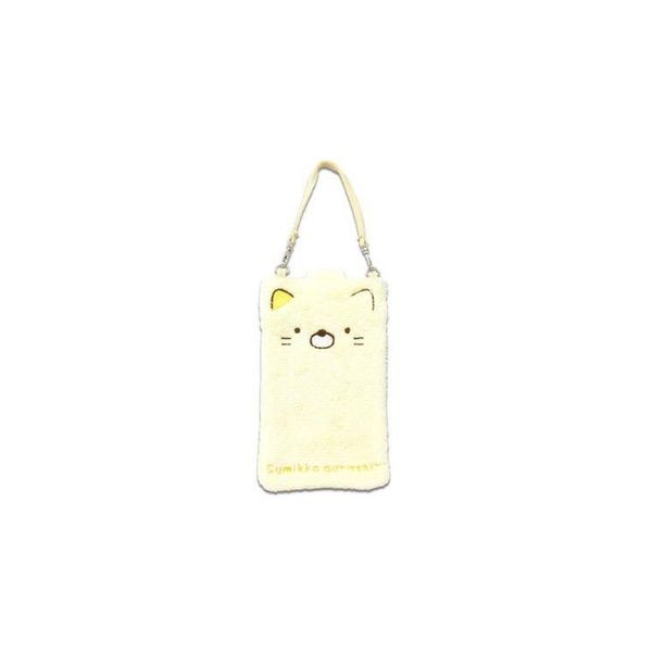 Naitou Design Smartphone Pouch, Sumikko Gurashi, Cream