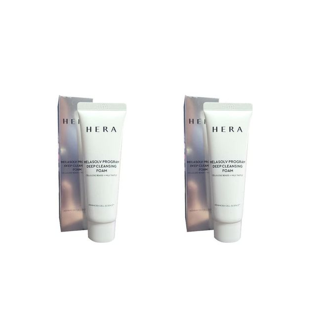 [Hera] Melasove Program Deep Cleansing Foam - Sample Package 2 X 50 ML, Super Saver than Full Size