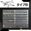 VICHE CATT Plastic Model Sujibori Template Tool Etching Guide Stainless Steel (Type B)