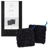 clover labo Mini Mat Kit with Knitting Rod Clover Lab Knitting Kit Mini Mat Coaster Black