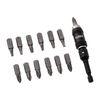 DEWALT Pivot Bit Holder Set with Screwdriving Bits and Magnetic Bit Holder, 14 Piece (DWPVTC14)