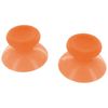 Thumbsticks for Microsoft Xbox 360 controllers concave analog grip sticks - 2 pack Orange | ZedLabz