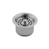 Jaclo 2833-PCH Extensionra Deep Disp Flange with Strainer, Polished Chrome