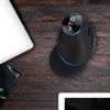 J-Tech Digital Wired Ergonomic Vertical USB Mouse with Adjustable Sensitivity (600/1000/1600 DPI), Scroll Endurance, Removable Palm Rest & Thumb Buttons [V628]