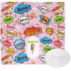 YouCustomizeIt Personalized Woman Superhero Washcloth