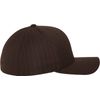Flexfit Erwachsene Mütze Pinstripe, Bro/Wht, S/M