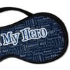 Personalized My Father My Hero Sleeping Eye Masks - Large