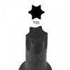 uxcell T55 Impact Torx Bit Socket, 3/8" Square Drive 60mm Length CR-MO Metric Sizes