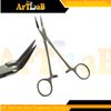 45° Splinter Root Fragment Forceps,5.5", Serrated Sharp Tips, German Steel (1pc)