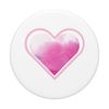 Pink Double Hearts PopSockets with Interchangeable PopGrip