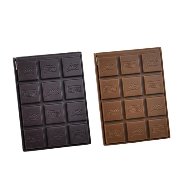 BESTOYARD 6pcs Mini Mirrors Designer Compact Mirrors Pocket Mirrors Handbag Mirrors Tote Bag Square Mirror Suit Chocolate Mirror Travel Foldable Travel Mirror