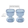 ChillEyes Transparent Eye Wash Cups for Effective Eye Cleansing - Eye Shaped Rim – Snug Fit - 2 Pcs.