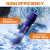 6L Gravity Water Filter Straw,Survival Camping Water Filtration Purifier System