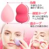 3D Sponge Puff Puff Sponge 3D Makeup Goods Makeup Cushion Foundation Multifunctional (Gourd Shape, Rose)