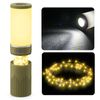 49ft Camping Yellow String Light, Multifunctional Outdoor Lighting Led Torch