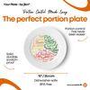 j&m Your Plate: Portion Control for Low Carb & High-Protein Diets (3 Pack)