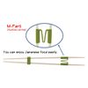 SIMTO Chopsticks Easy to Use Chopsticks, White Green