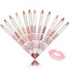 12 Colours Lip Liner Set Waterproof Lipstick Lip Liner Pencil Long Lasting Lipliner Pencil Set