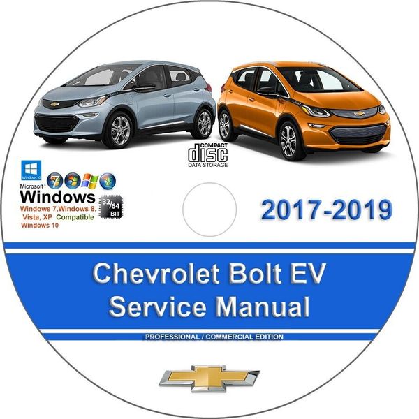 Chevrolet Bolt EV 2017 2018 2019 Factory Workshop Service Repair Manual