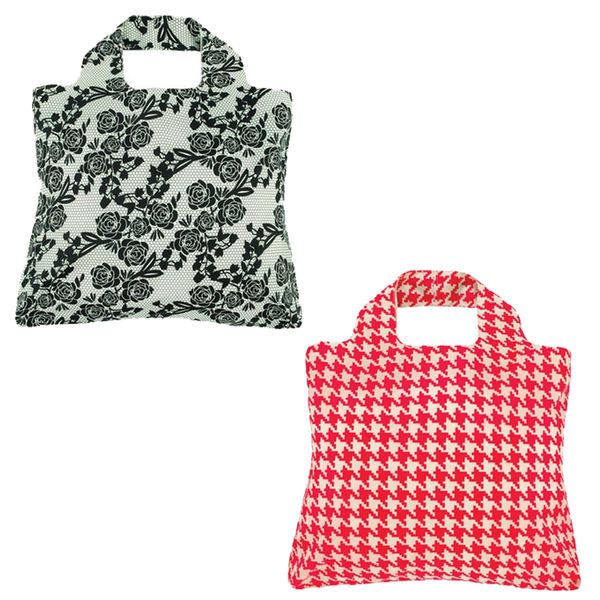 Wrapables Envirosax Reusable Shopping Bag, Set of 2