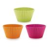 Lékué 80 ml Muffin Cup, Pack of 6, Assorted,0240100SURM033