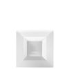 5oz Disposable Square Plastic White Dessert Bowls Splendid Design 20pcs