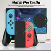 JoyHood Grips Compatible with Switch Joy Con/Switch OLED - Ergonomic Hand Grip Controller Handle Kit, 3 Pack