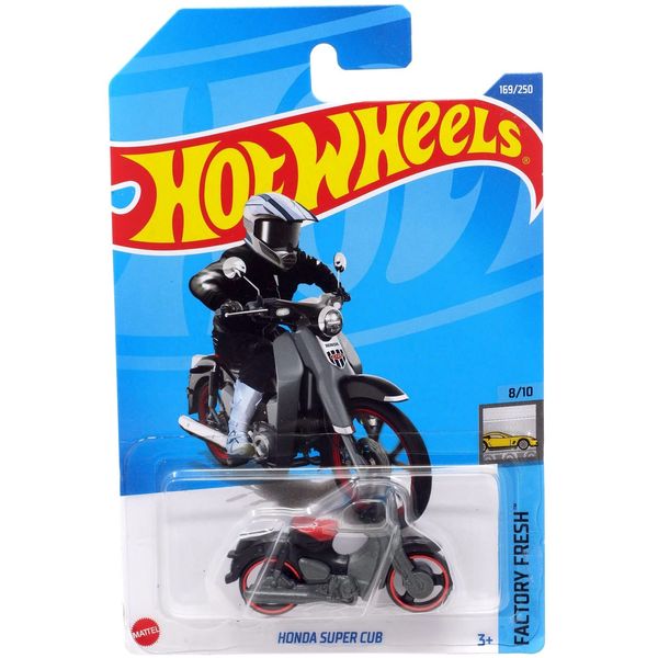 Hot Wheels Honda Super Cub, Factory Fresh 8/10