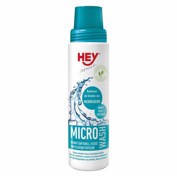 Hey sport micro wash detergent for sports clothing microfibre or fleece textiles with reactivating properties Micro Wash White