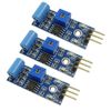 KKHMF 3pcs SW-420 Normally Closed Vibration Sensor Module Vibration Switch Alarm Sensor Module for Arduino Smart Car