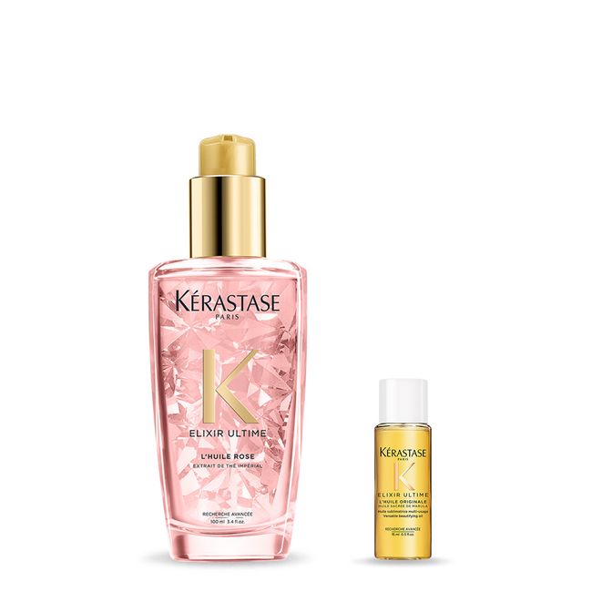 [Kerastase][Hair oil for damaged/colored hair] Elixir Ultim Imperial Tea 100ml [Additional gift of 15ml of Elixir Ultim]