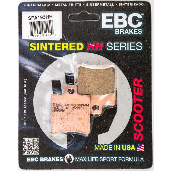 EBC SFA Sintered Scooter Brake Pads SFA193HH