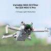 K&F Concept Variable ND2-32 Filter Compatible with DJI Mini 4 Pro, Waterproof Neutral Density Filters ND for Drone Mini 4 PRO