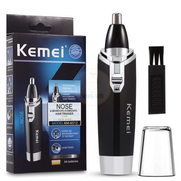 Nose Hair Remover Kemei New Electric Nose Hair Trimmer Safe Face Care Shaver for Men Washing Ear Hair Removal Machine