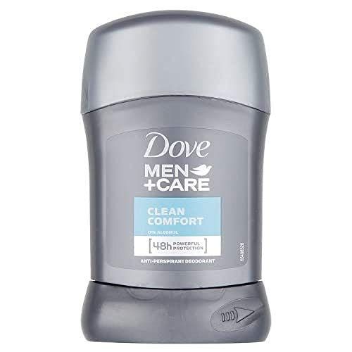 Dove for Men Clean Comfort Stick Anti-Perspirant Deodorant, 50ml