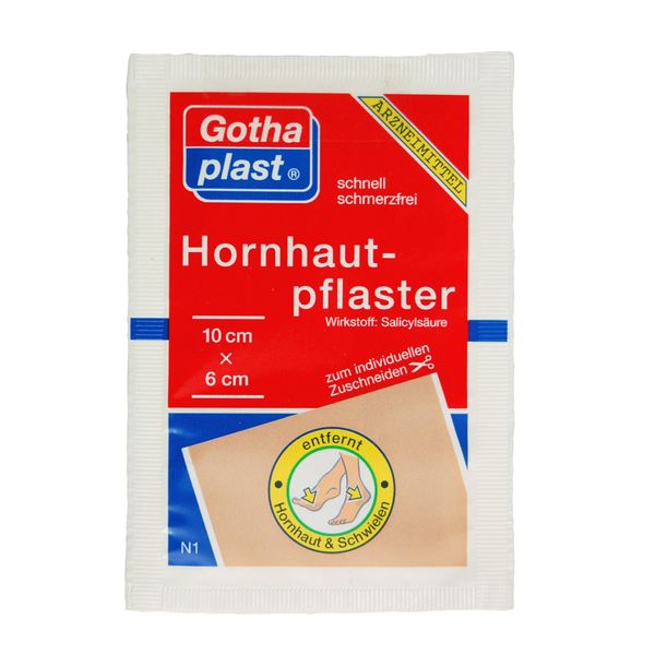 GOTHAPLAST Hornhautpflaster 6x10 cm 1 St