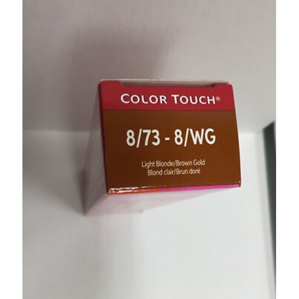 Wella Color Touch 8/73-8/WG Light Blonde/Brown Gold, 2 oz