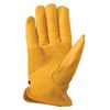 Wells Lamont mens Leather Work Gloves with Wrist Closure DIY Yardwork Construction Motorcycle Large Wells Lamont, Saddletan, Large Pack of 1 US