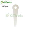 100 Pack Polycut Poly Cut Blade For Stihl 6-3 Replacement 4111-007-1001