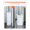 Mop and Bucket with Wringer Set 3 Mop Pads Flat Squeeze Bucket Set