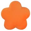 Heya Home Flower Ready Filled Cushion,Orange,45 x 45cm