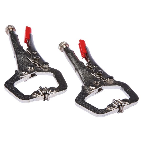 Amtech D2080 2 Piece Mini C clamp Set