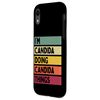 iPhone XR I'm Candida Doing Candida Things Funny Custom Name Smartphone Case