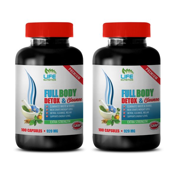 powerful cleanser - Full Body Detox & Cleanse 920mg (2) - wellness