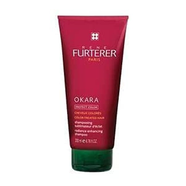 Rene Furterer OKARA COLOR Color Protection Shampoo, Safe for Color Treated Hair, Paraben Free, Sulfate Free 6.7 Fl Oz