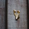 Hardware Solutions - Double Design - Picture Hanging Hooks - Brass Plated - Pack 100 - Pins Included